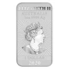 Rectangular Drache 1 Oz Silber 2020 *
