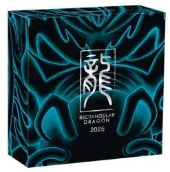 Rectangular Drache 1 Oz Sliber Proof 2025