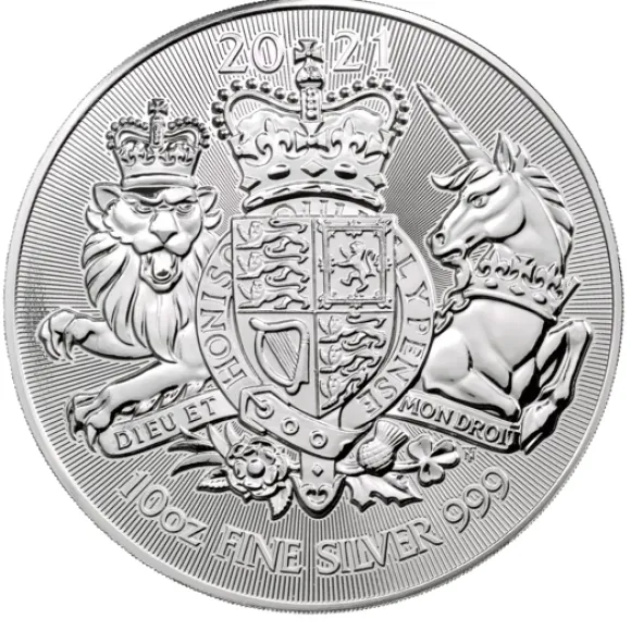 Royal Arms 10 Oz Silber 2021 *