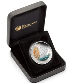 Santa Maria 1 Oz Silber Proof 2011 +Box +COA*