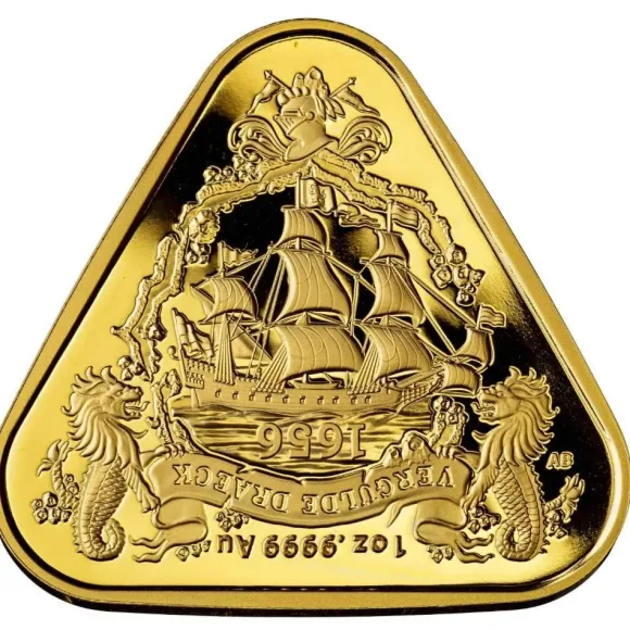 Schiffswrack - Vergulde Draeck 1 Oz Gold 2020