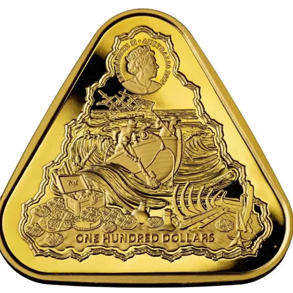 Schiffswrack - Vergulde Draeck 1 Oz Gold 2020