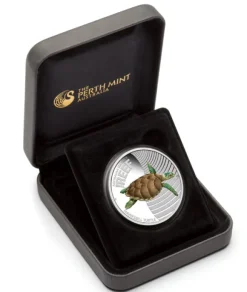 Sea Life II - Turtle - 1/2 Oz Silber Proof 2011 +Box +COA*
