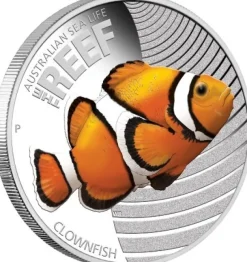 Sea Life Serie - Clownfisch - 1/2 Unze Silber Proof 2010 *