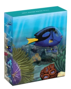 Sea Life - Surgeonfish - 1/2 Oz Silber Proof 2012*