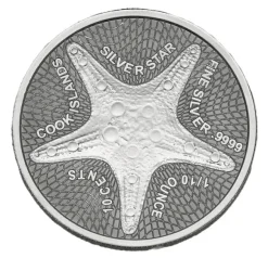 Silver Star - Seestern - 1/10 Oz Silber 2021*