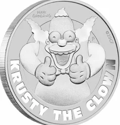 Simpsons - Krusty der Clown - 1 Unze Silber 2020*