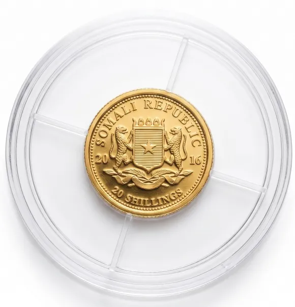 Somalia Elefant 1/50 Oz Gold verschiedene Jarhgänge