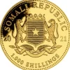 Somalia Elefant 1 Unze Gold 2021