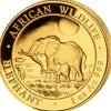 Somalia Elefant 1 Unze Gold 2011