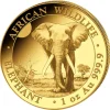 Somalia Elefant 1 Unze Goldmünze 2025