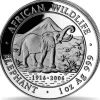 Somalia Elefant 1 Unze Silber 2006*