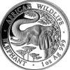 Somalia Elefant 1 Unze Silber 2005*