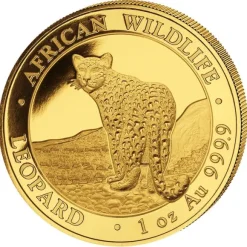 Somalia Leopard 1 Oz Gold 2018