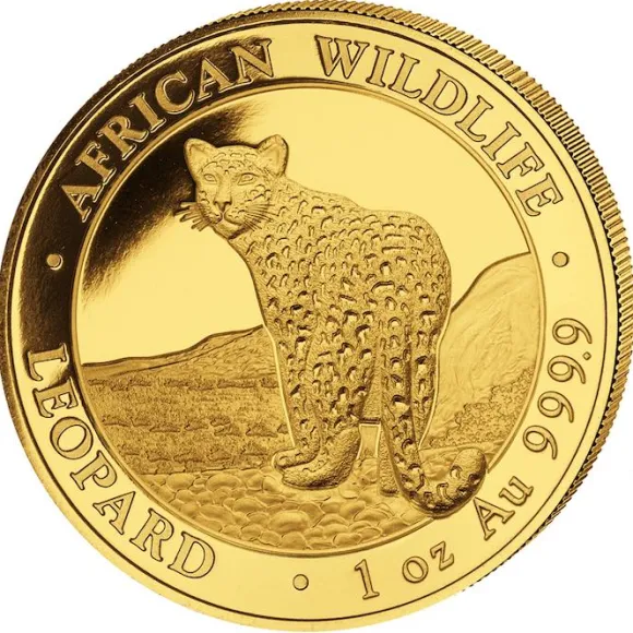 Somalia Leopard 1 Oz Gold 2018