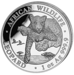 Somalia Leopard 1 Oz Silber 2020*