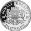 Somalia Leopard 1 Oz Silber 2019*