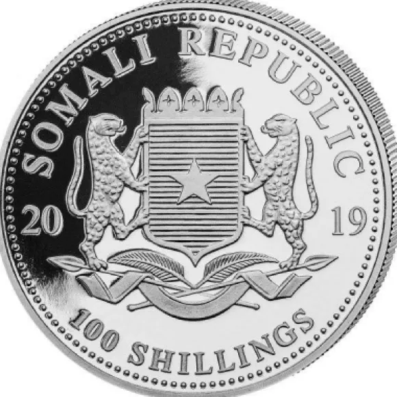 Somalia Leopard 1 Oz Silber 2019*
