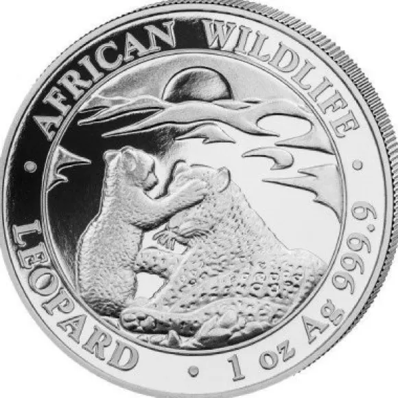 Somalia Leopard 1 Oz Silber 2019*