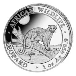 Somalia Leopard 1 Oz Silber 2021*