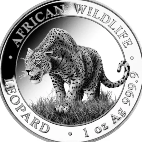 Somalia Leopard 1 Oz Silber 2023*