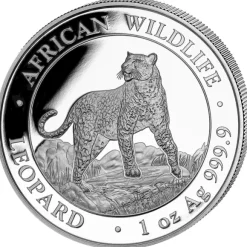 Somalia Leopard 1 Unze Silber 2022*