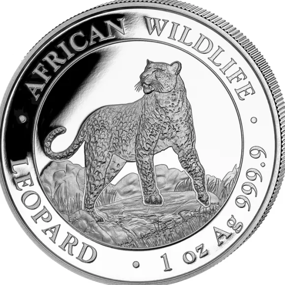 Somalia Leopard 1 Unze Silber 2022*