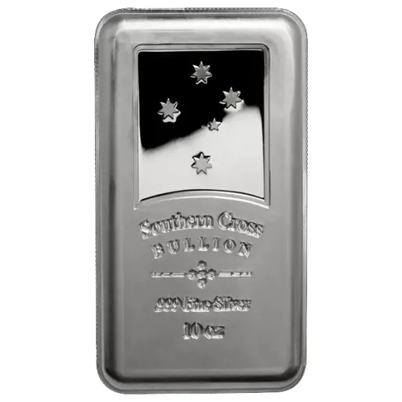Southern Cross 10 Oz Silberbarren (LEV)