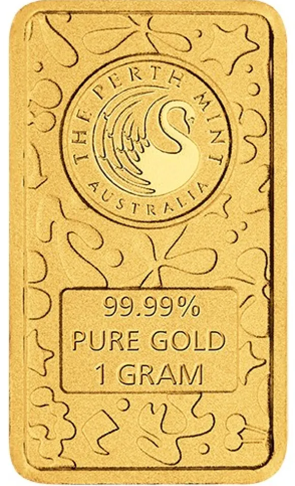 Sponge Bob 1 Gramm Goldbarren - Perth Mint