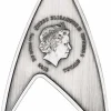 Starfleet Command Emblem 3 Oz Silber Antik Delta Coin Set 2019*