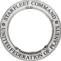 Starfleet Command Emblem 3 Oz Silber Antik Delta Coin Set 2019*