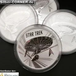 Star Trek - Enterprise NCC-1701 - 1 Oz Silber 2016*
