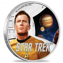 Star Trek Kirk 1 Oz Silber Proof 2019*