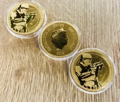 Star Wars - Stormtrooper - 1 Oz Gold 2018