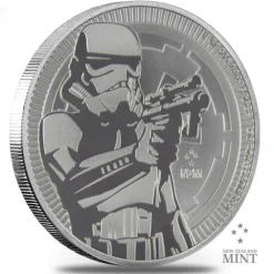Star Wars - Stormtrooper - 2017 1 Oz Silber*