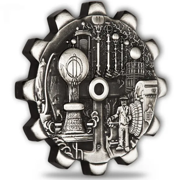 Steam & Electricity 2 x 1 Oz Two-Coin-Set *