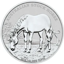 Stock Horse 1 Oz Silber 2016 *