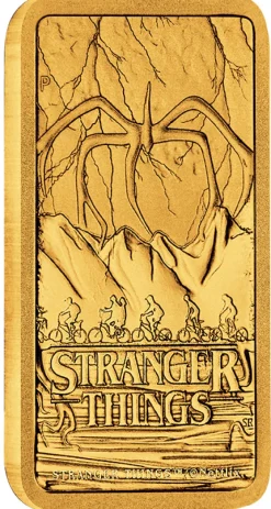 Stranger Things 1 Gramm Goldbarren 2026 inkl. Umverpackung