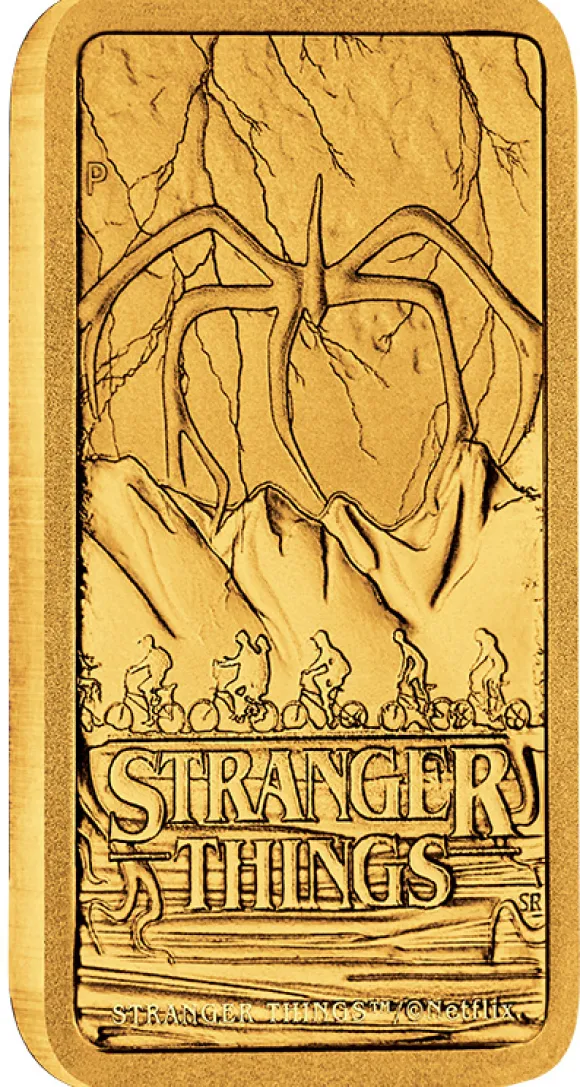 Stranger Things 1 Gramm Goldbarren 2026 inkl. Umverpackung