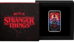 Stranger Things - Season 2 - 1 Oz Silber farbig 2026 +Box +COA