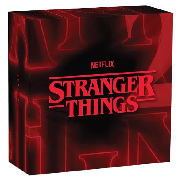 Stranger Things - Season 2 - 1 Oz Silber farbig 2026 +Box +COA