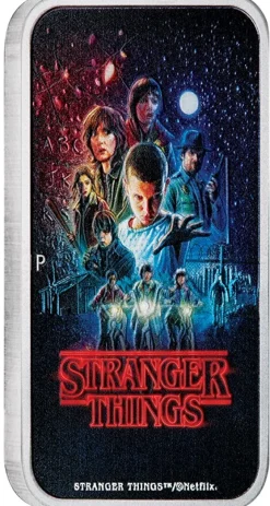 Stranger Things - Season 1 - 1 Unze Silber 2026 +Box +COA