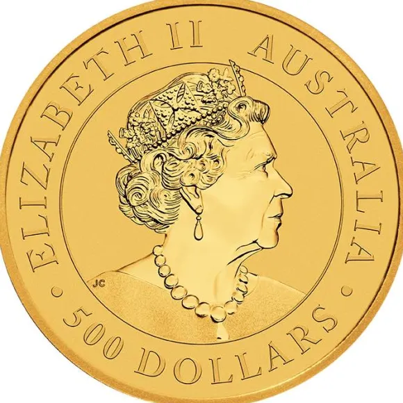 Super Pit 5 Oz Goldmünze B-Ware verschiedene Jahrgänge