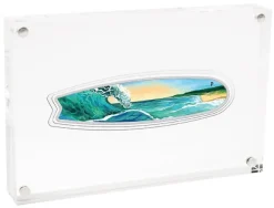 Surfboard 2 Oz Silber 2020 + Box +COA Umkarton beschädigt*