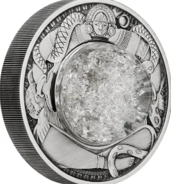 Tears of the Moon 2 Oz Silber 2021 Antik Finish +Box +COA*