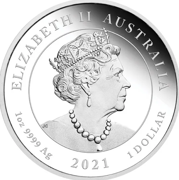 95th Birthday Queen Elizabeth II 1 Unze Silber Proof 2021 +Box +Zertifikat*