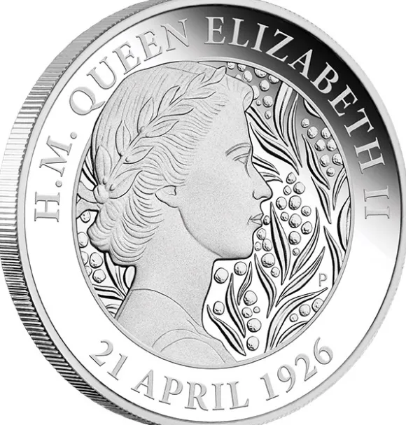 95th Birthday Queen Elizabeth II 1 Unze Silber Proof 2021 +Box +Zertifikat*