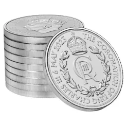 The Coronation Coin - King Charles - 1 Oz Silber 2023*