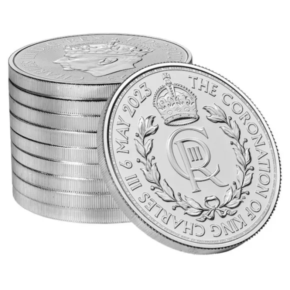 The Coronation Coin - King Charles - 1 Oz Silber 2023*