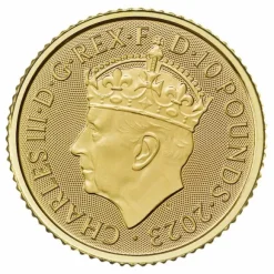 The Coronation Coin - King Charles - 1/10 oz Gold 2023